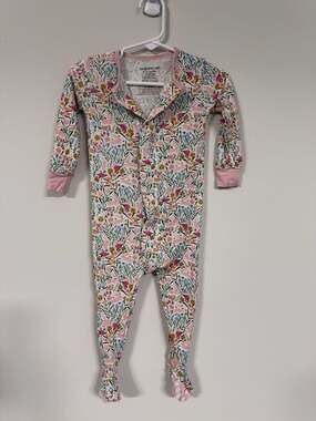 Magnetic Me Hunny Bunny Modal Magnetic Footie Pajamas